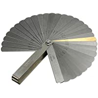 Rocita Calibre para Guitarra-Galgas De Espesores-Galga de Acero-Herramienta de Medición Imperial Gap para Guitarra…